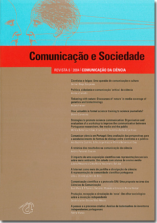 					Ver Vol. 6 (2004): Comunicação da Ciência
				